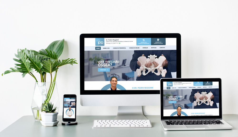  Lançamento do nosso novo site
